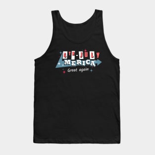 independence day 4 th of july 2019, great again Tank Top